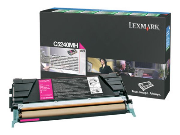Toner Lexmark C5240MH purpurový