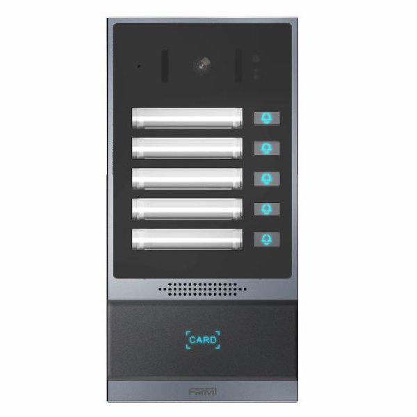 Fanvil i63 SIP video dveřní interkom, 2SIP, 5 konf. tl., H264, IP66, IK10, RDFI, NFC?v=1752264005