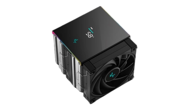 DEEPCOOL CPU Chladič AK620 DIGITAL SE, ARGB, 2x120mm, LGA1851, AM5, černá