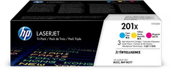 Toner HP č.201X CF253X CMY sada