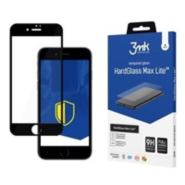 3mk HardGlass Max Lite Black pro Apple iPhone 7/8/SE 2020/2022?v=1758490804