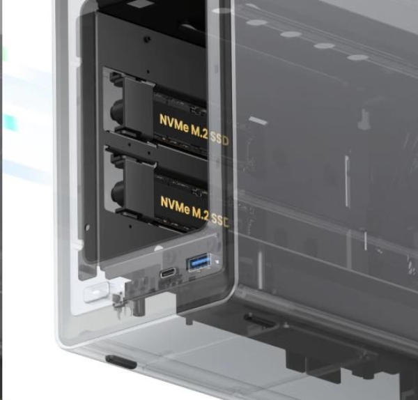 UGREEN NASync DXP2800 (4C/IntelN100/3,4GHz/8GBRAM/2xSATA/2xM.2/1x2,5GbE/2xUSB2.0/2xUSB3.2/1xUSB-C/HDMI)