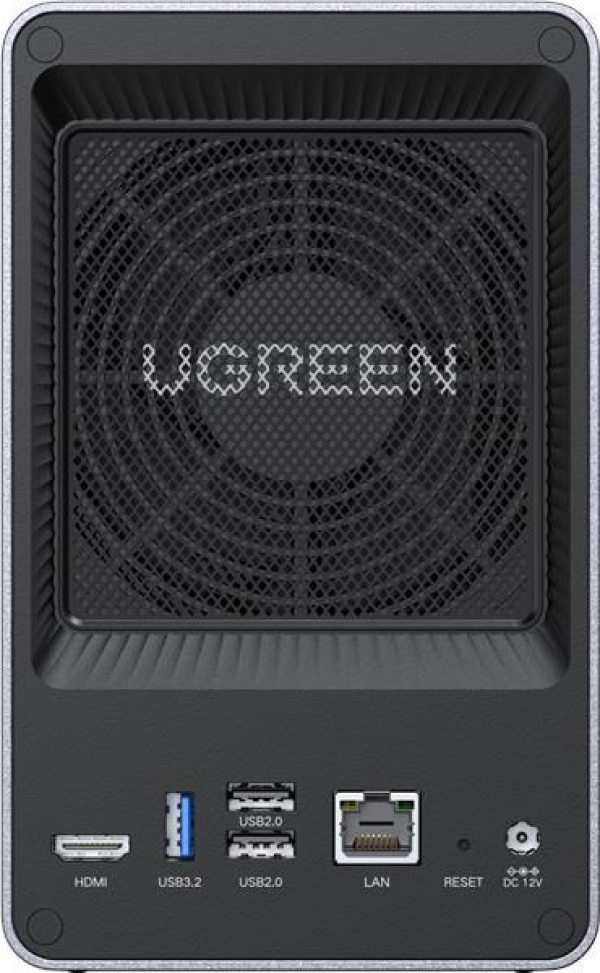 UGREEN NASync DXP2800 (4C/IntelN100/3,4GHz/8GBRAM/2xSATA/2xM.2/1x2,5GbE/2xUSB2.0/2xUSB3.2/1xUSB-C/HDMI)