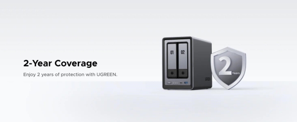 UGREEN NASync DXP2800 (4C/IntelN100/3,4GHz/8GBRAM/2xSATA/2xM.2/1x2,5GbE/2xUSB2.0/2xUSB3.2/1xUSB-C/HDMI)