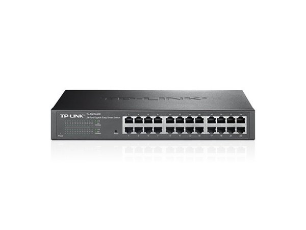 TP-Link Easy Smart switch TL-SG1024DE (24xGbE, fanless)