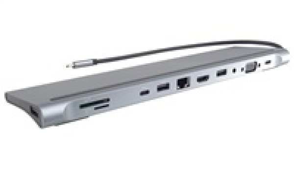 PremiumCord USB-C Full Size MST Dokovací stanice vhodná pod notebook