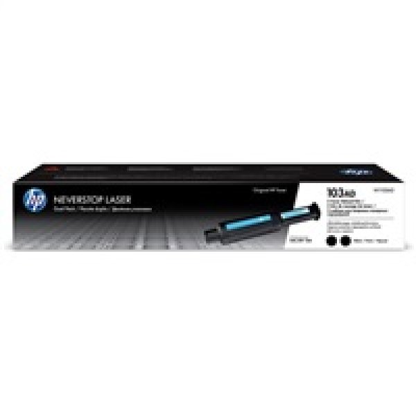 Toner HP W1103AD, HP 103AD černý (2x2 500 stran)