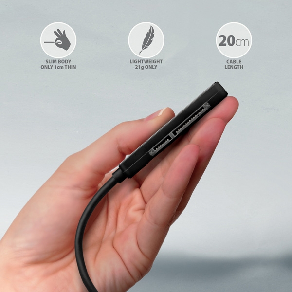 AXAGON ADSA-FP2C USB-C 5Gbps - SATA 6G 2.5'' SSD/HDD SLIM adaptér