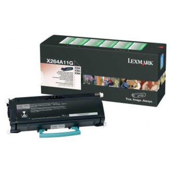 Toner Lexmark X264A11G černý