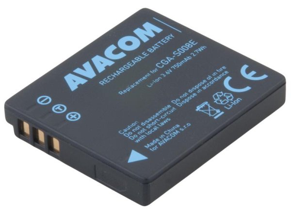 AVACOM Panasonic CGA-S008E Li-Ion 3.6V 750mAh 2.7Wh?v=1754114405