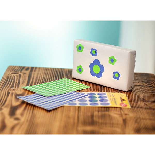 Avery Zweckform etikety 18mm, červené, 48 etiket, značkovací, baleno po 22 ks, 3374, pro ruční popis