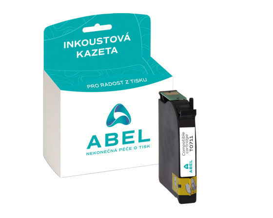 Náplň ABEL C13T07114011 černá pro tiskárny EPSON (7,4 ml)