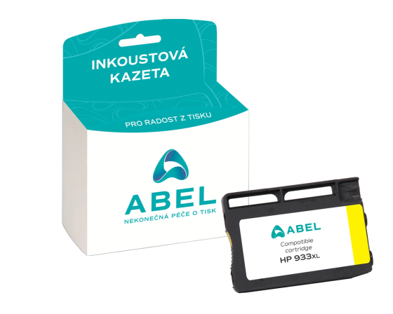 Náplň ABEL No.933XL, CN056AE žlutá pro tiskárny HP (825 stran)