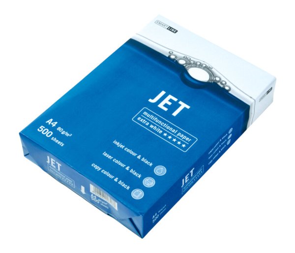 Papír xerografický A4 80g JET A - Smartline 200 ks paleta