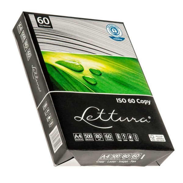 Papír recyklovaný A4 80g Lettura (LET480/W60 )