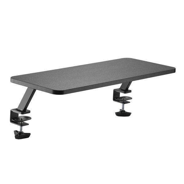 Podstavec pod monitor, připevnitelný ke stolu, černý, ocel, dřevotříska, 20 kg nosnost, Powerton, ergo?v=1754078403