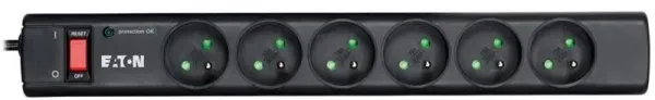 Eaton Protection Strip 6Tel@ FR, přepěťová ochrana, 6 zásuvek, 1m?v=1761950406