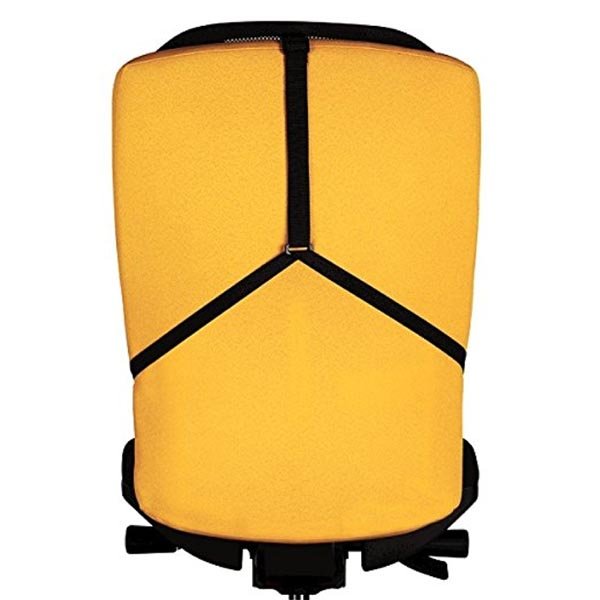 Zádová opěrka Profesional, pamětová pěna, černá, síťovaná, Fellowes