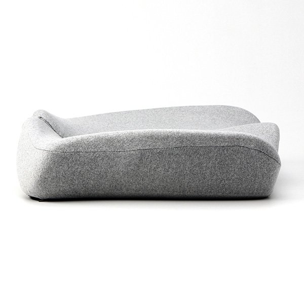 Set bederní opěrky a podsedáku, ergonomický, šedý, paměťová pěna, Powerton