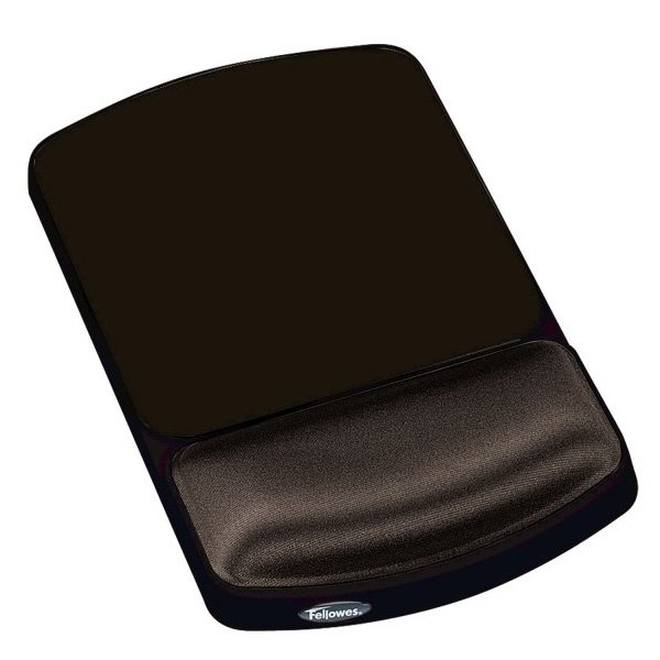 Podložka pod myš a zápěstí Fellowes nastavitelná, ergonomická, gelová, černá, 2.6 cm, Fellowes?v=1754049603