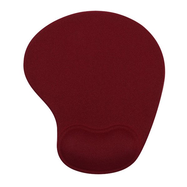 Podložka pod myš, ergonomická, gelová, mini, vínově červená, Powerton?v=1754049603