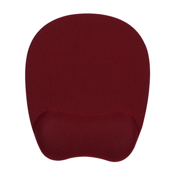 Podložka pod myš, ergonomická, paměťová pěna, vínově červená, Powerton?v=1754078403