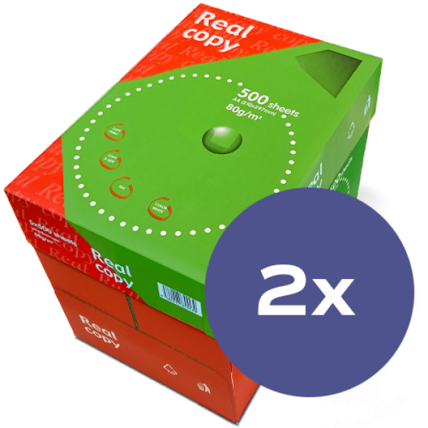 Papír xerografický REAL COPY (A4, 80g, 500listů)?v=1761777603