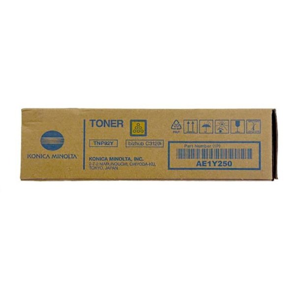 Toner Konica Minolta TNP-92, AE1Y250 žlutý (4 000 stran)?v=1755898805