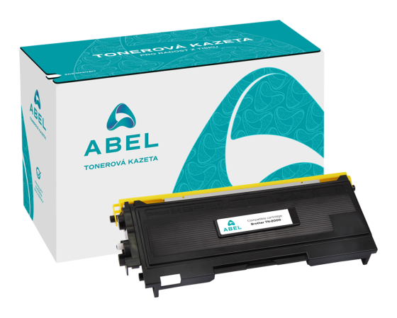 Toner ABEL TN-2000 pro tiskárny BROTHER (2 500 stran)