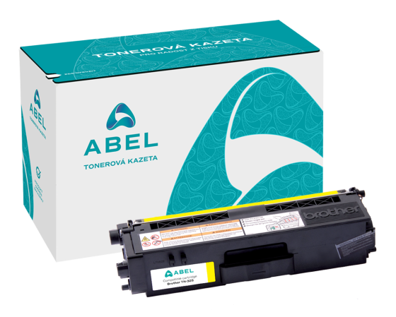 Toner ABEL TN-325 žlutý pro tiskárny BROTHER (3 500 stran)
