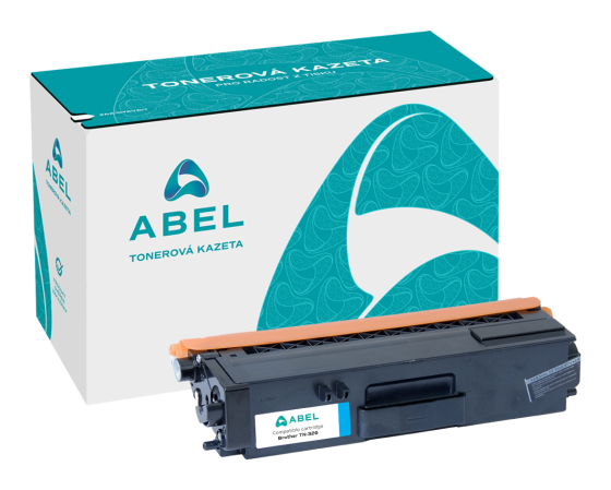 Toner ABEL TN-326 azurový pro tiskárny BROTHER (3 500 stran)