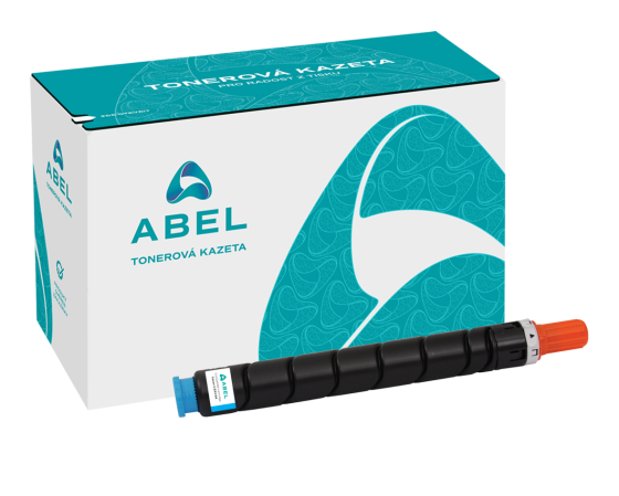 Toner ABEL C-EXV34 azurový pro tiskárny CANON (19 000 stran)