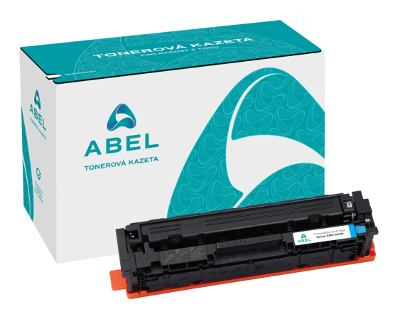Toner ABEL CRG-054HC, 3027C002 azurový pro tiskárny CANON (2 300 stran)