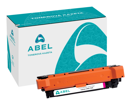 Toner ABEL CRG-723 purpurový pro tiskárny CANON (8 500 stran)