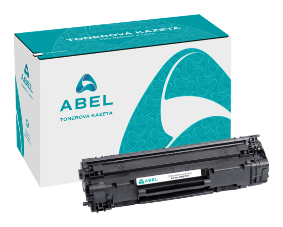 Toner ABEL CRG-737 pro tiskárny CANON (2 400 stran)