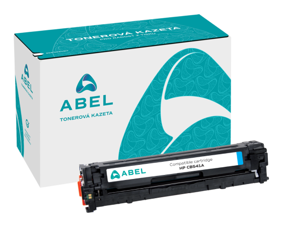 Toner ABEL CB541A azurový pro tiskárny HP (1 400 stran)