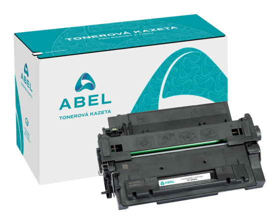 Toner ABEL CE255A, HP 55A černý pro tiskárny HP (6 000 stran)