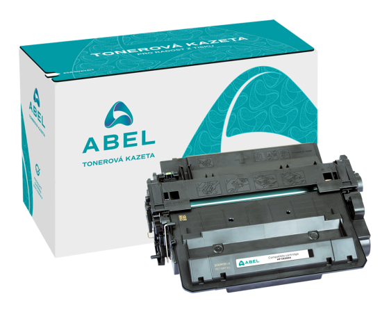 Toner ABEL CE255X, HP 55X černý pro tiskárny HP (12 500 stran)