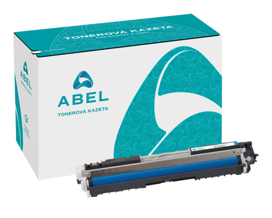 Toner ABEL CE311A, HP 126A azurový pro tiskárny HP (1 000 stran)