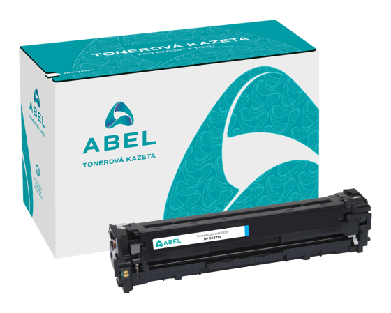 Toner ABEL CE321A azurový pro tiskárny HP (1 300 stran)