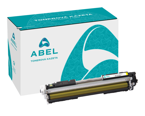 Toner ABEL CF352A, HP 130A žlutý pro tiskárny HP (1 000 stran)