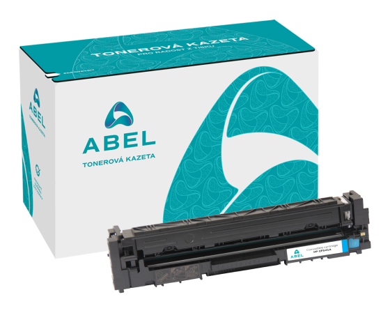 Toner ABEL CF541A, HP 203A azurový pro tiskárny HP (1 300 stran)