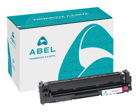Toner ABEL CF543X, HP 203X purpurový pro tiskárny HP (2 500 stran)