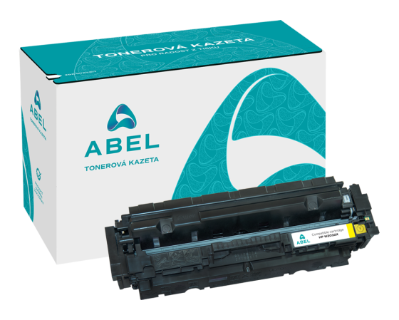 Toner ABEL W2032X, HP 415X žlutý pro tiskárny HP (6 000 stran) - RE CHIP