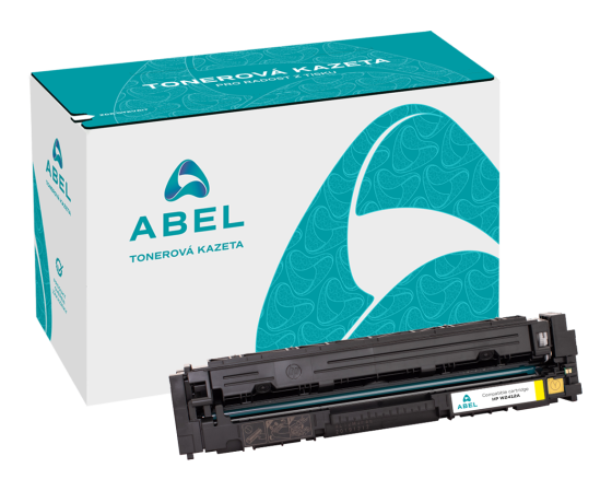Toner ABEL W2412A, HP 216A žlutý pro tiskárny HP (850 stran) - RE CHIP
