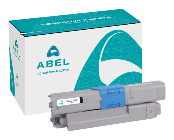 Toner ABEL 44973508 černý pro tiskárny OKI (7 000 stran)