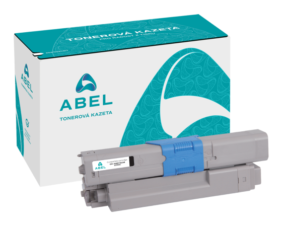 Toner ABEL 44973536 černý pro tiskárny OKI (2 200 stran)