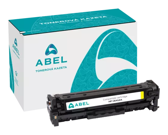 Toner ABEL CE412A žlutý pro tiskárny HP (2 600 stran)?v=1763028662