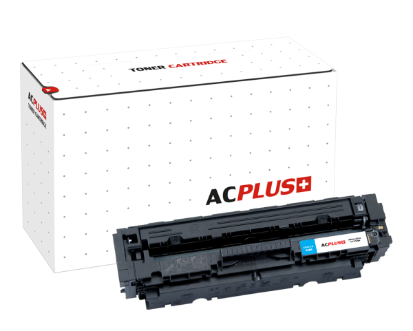Toner AC Plus CF411X, CRG046H azurový - UNI pro tiskárny HP a Canon (5 000 stran)