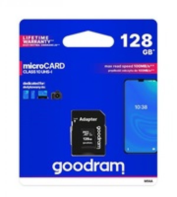GOODRAM MicroSDXC karta 128GB M1AA, UHS-I Class 10, U1 + adaptér?v=1754114405
